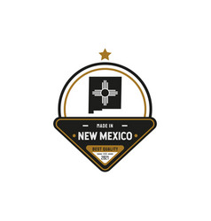 Made In New Mexico Stamp With Map Icon