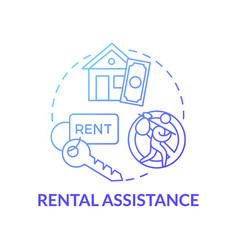 Rental Assistance Concept Icon