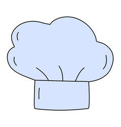 Chef Hat Doodle Style Cooking Or Baking Kitchen