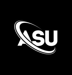 Asu Logo Letter Letter Logo Design