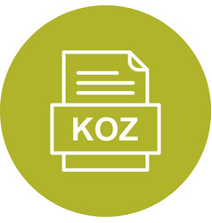 Koz File Document Icon