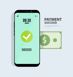 Online Money Transfer Payment Success Payment By