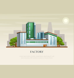 Factory Flat Poster