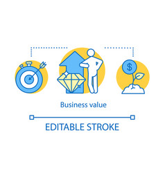 Business Value Concept Icon