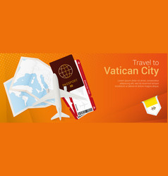 Travel To Vatican City Pop-under Banner Trip