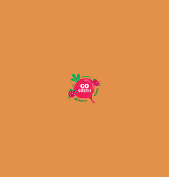 World Vegetarian Day Flat Design