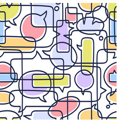 Chat Bubble Pattern