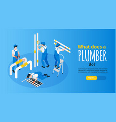 Plumber Horizontal Banner