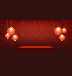 Chinese New Year 2023studio Room 3d Podium