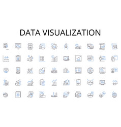 Data Visualization Line Icons Collection