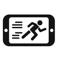 Runner App Icon Simple Application Organ