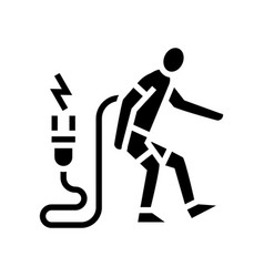 Fatigue Person Patient Glyph Icon