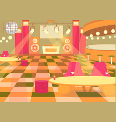 Nightclub With Lounge Area Bar And Dance Floor