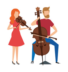 Musical Duet Avatars Characters