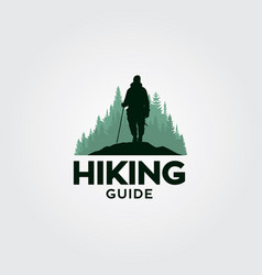 Hiking Outdoor Adventure Logo