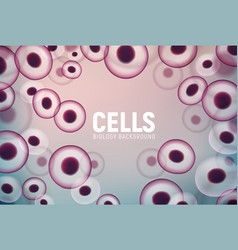 Abstract Cell Background Human Biology Science