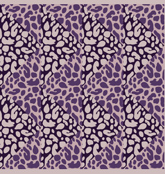 Abstract Leopard Skin Mosaic Seamless Pattern