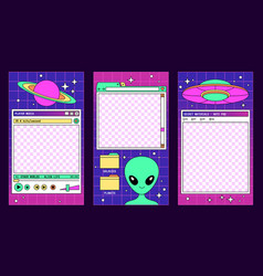 Alien Social Media Story Collection