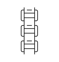 Box Chain Line Icon