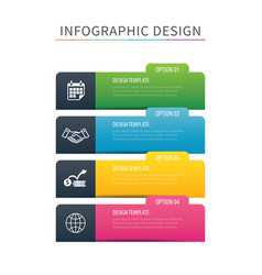 Infographics Tab Index 4 Option Template