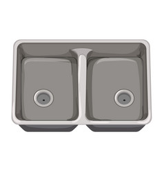 Kitchen Metal Sink Cartoon