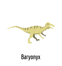 Baryonyx Icon Flat Style