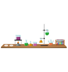 Science Experiment Tools Cartoon