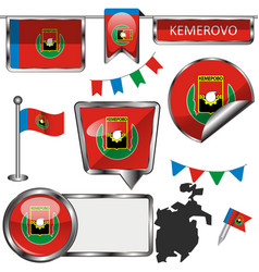 Flag Kemerovo Russia