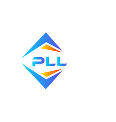 Pll Abstract Technology Logo Design On White