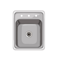 Stainless Metal Sink Cartoon