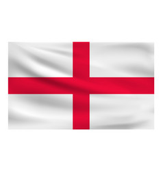 Realistic National Flag England Current State