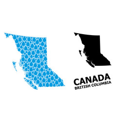 Mosaic Map British Columbia Province