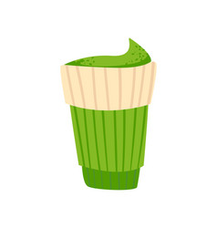 Matcha Milkshake Design