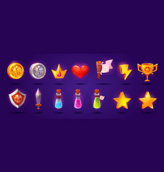 Ui Casino Game Icon Crown And Coin Element