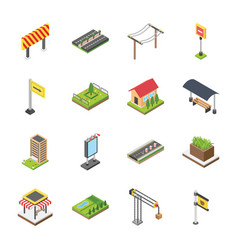 Citylife Isometric Icons