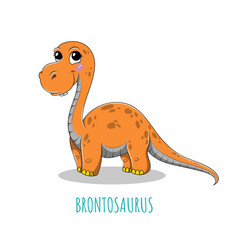 Cute Brontosaurus Icon