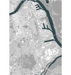 Map Of The City Of Linz Austria