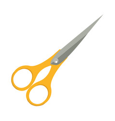 Sharp Steel Scissors Cutting Paper Working Hand