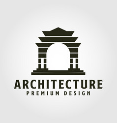 Temple Gate Logo Design