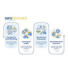 Networking Rectangle Infographic Template