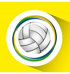 Ball Volleyball Olympic Games Brazilian Flag