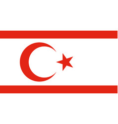 Flag Turkish Republic Of Northern Cyprus Official