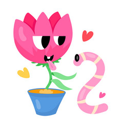 Flower Worm