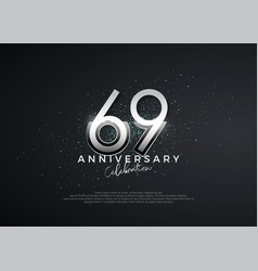 Simple And Elegant Numbers 69th Anniversary