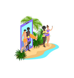 Isometric Beach