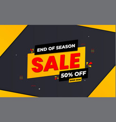 End Of Season Sale Poster Sale Banner Design