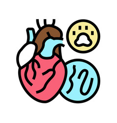 Heartworm Disease Color Icon