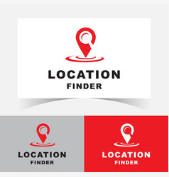 Location Finder Logo Design Template