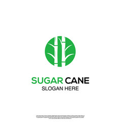 Sugar Cane Logo Design Concept