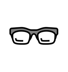 Stylish Glasses Frame Color Icon